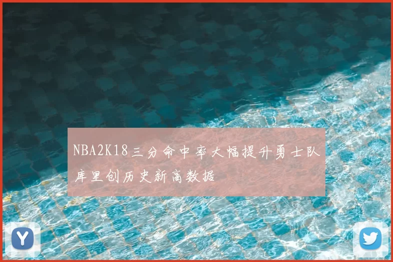 NBA2K18三分命中率大幅提升勇士队库里创历史新高数据